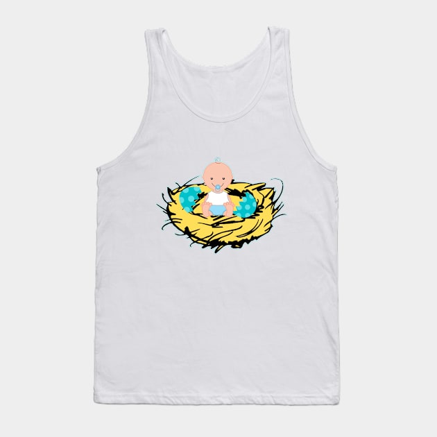 Hatching Tank Top by subhadarshini